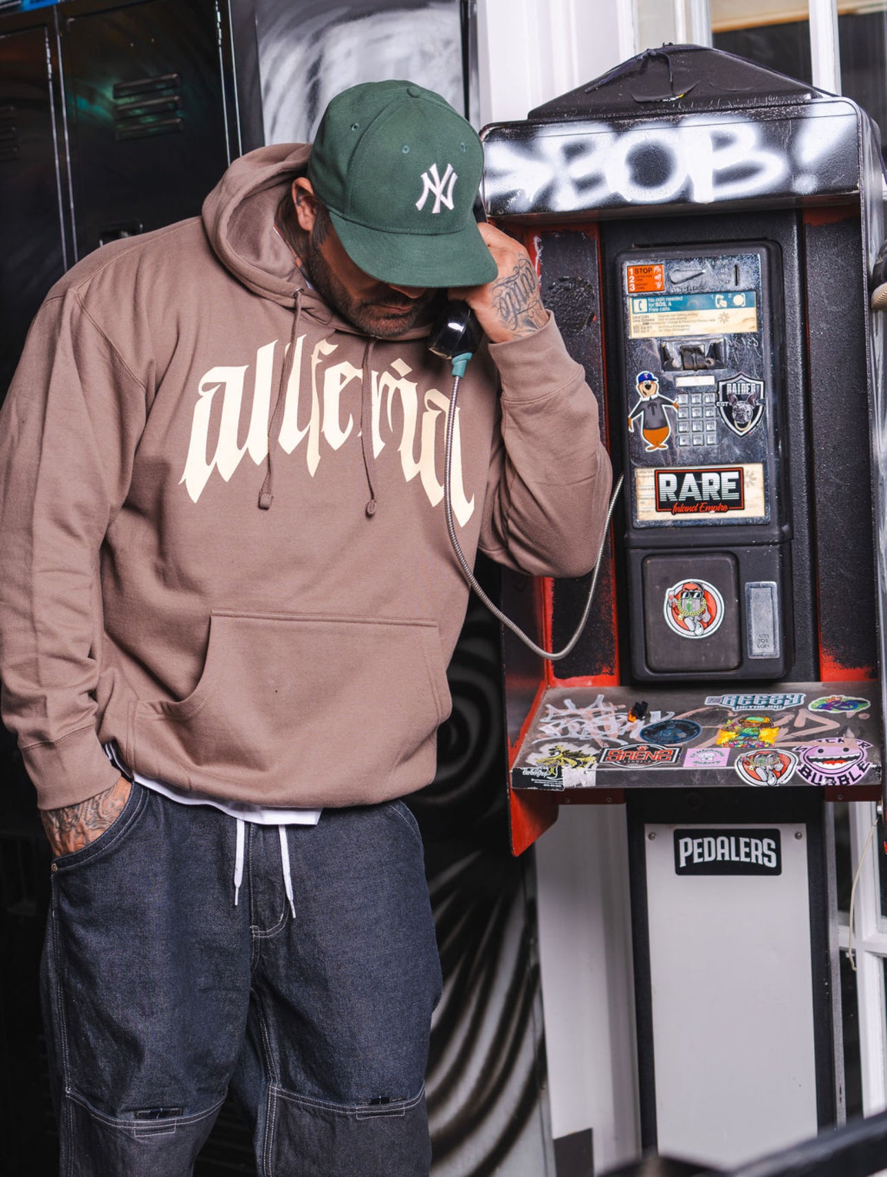 Medium weight hoodie for the streets and the gym