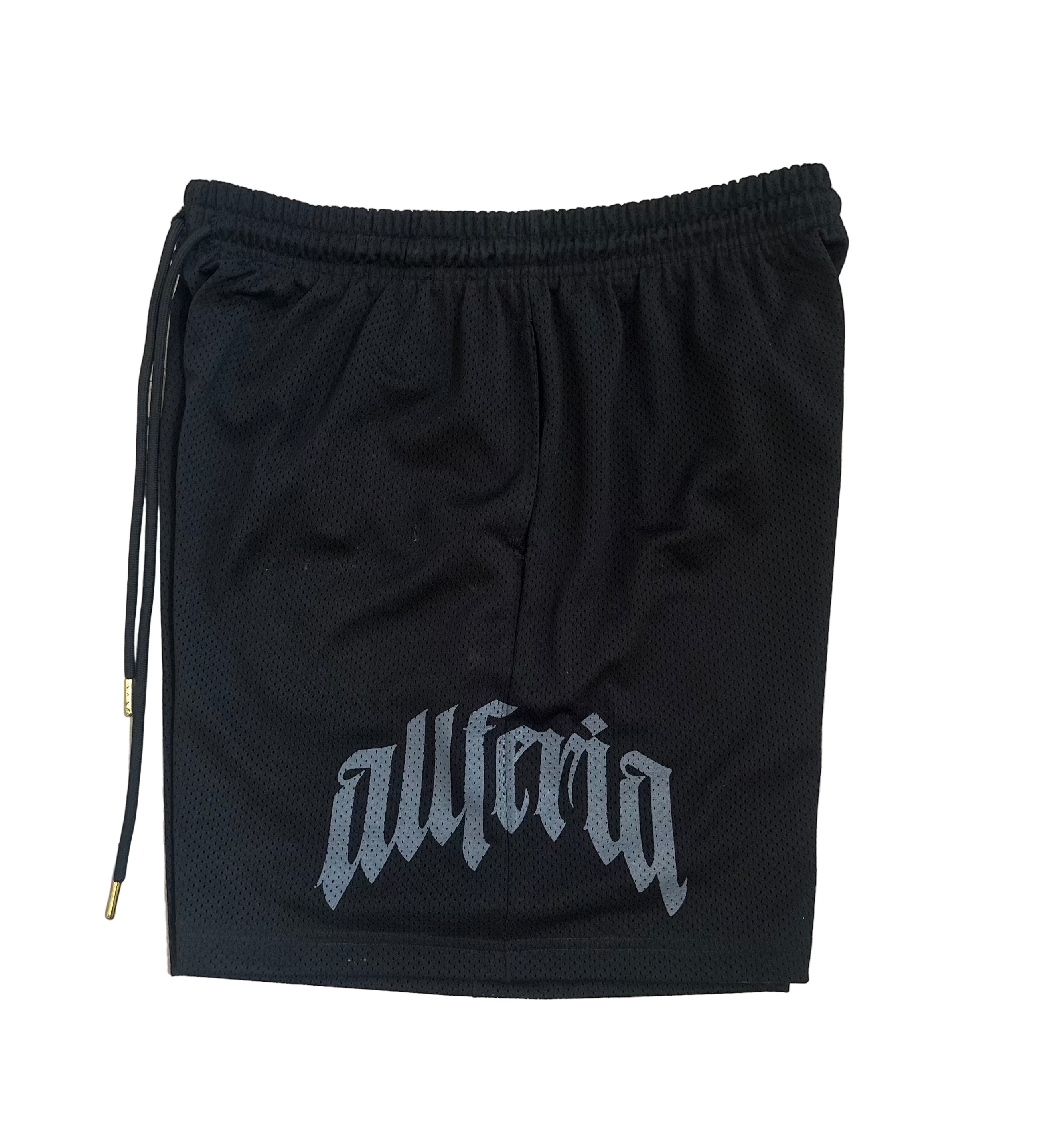 All Feria 5" mesh shorts Black